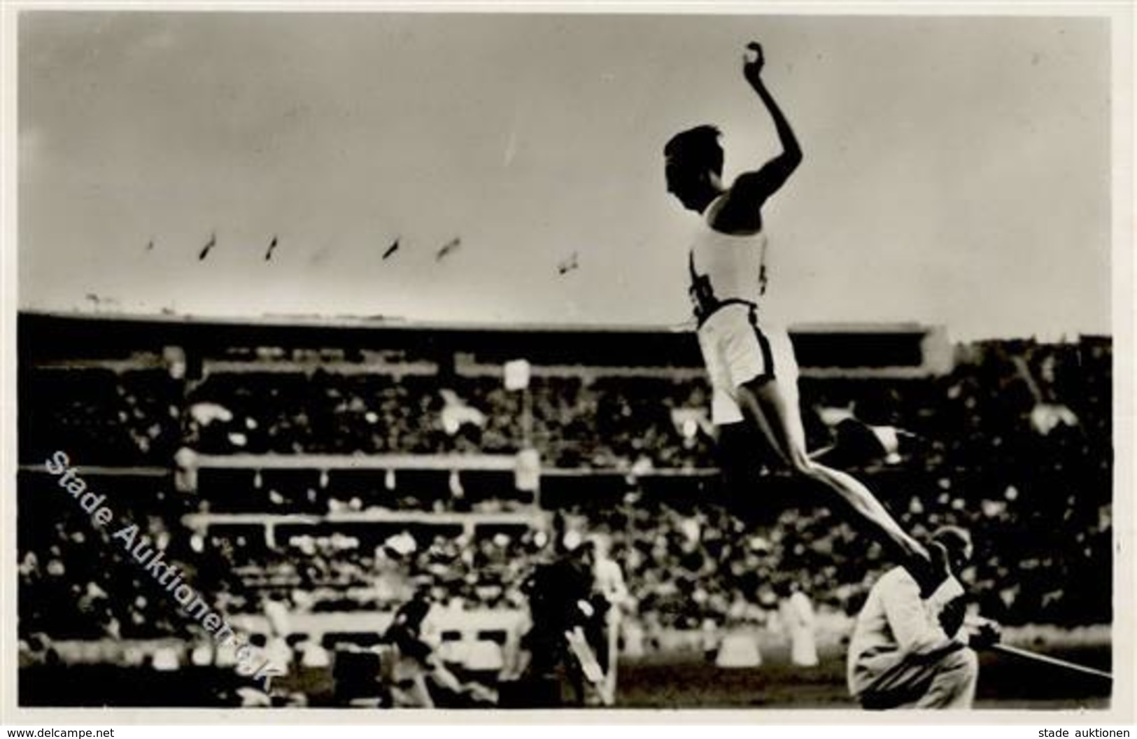 BERLIN OLYMPIA 1936 WK II - Nr. 110 -Tajima (Japan) Dreisprung-Sieger I - Olympische Spiele