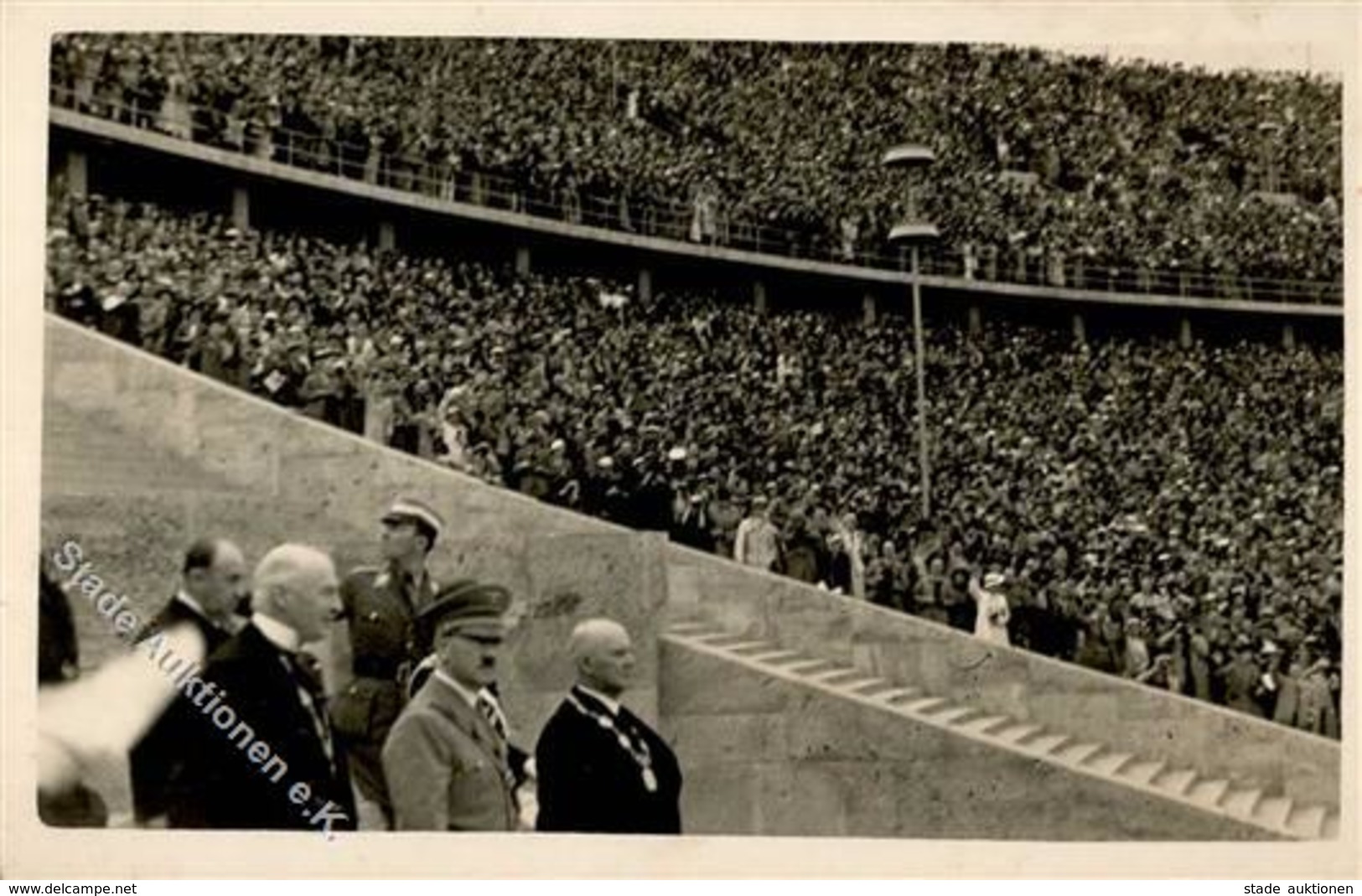 BERLIN OLYMPIA 1936 WK II - Seltene Foto-Ak Mit HITLER (Eröffnung) I-II - Olympische Spiele