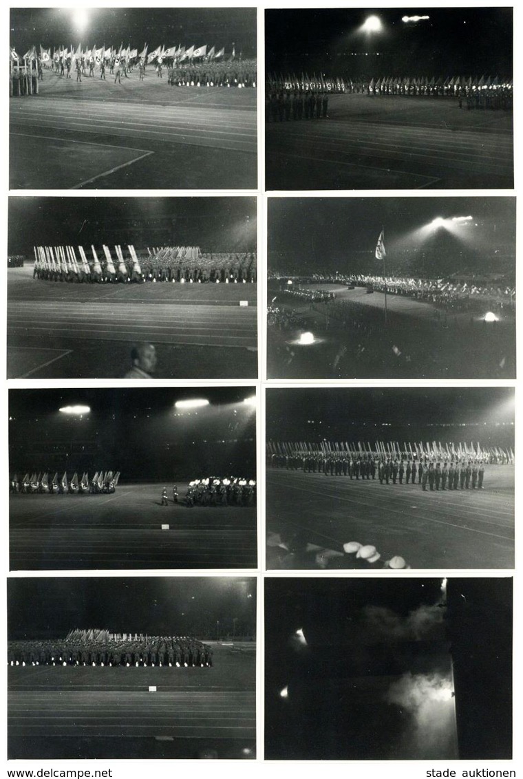 Olympiade 1936 Berlin Lot Mit 8 Fotos 11,5 X 8,5 Cm I- - Olympic Games