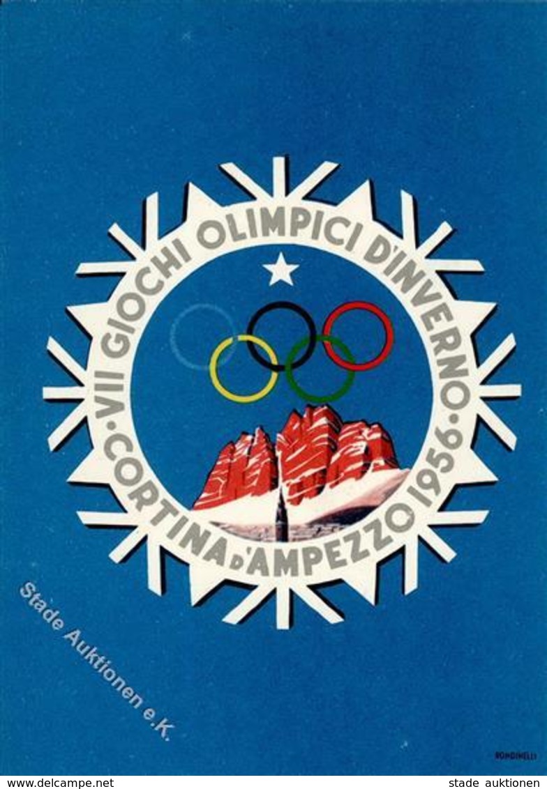 Olympiade Cortina D' Ampezzo 1956  Winterspiele I-II - Jeux Olympiques