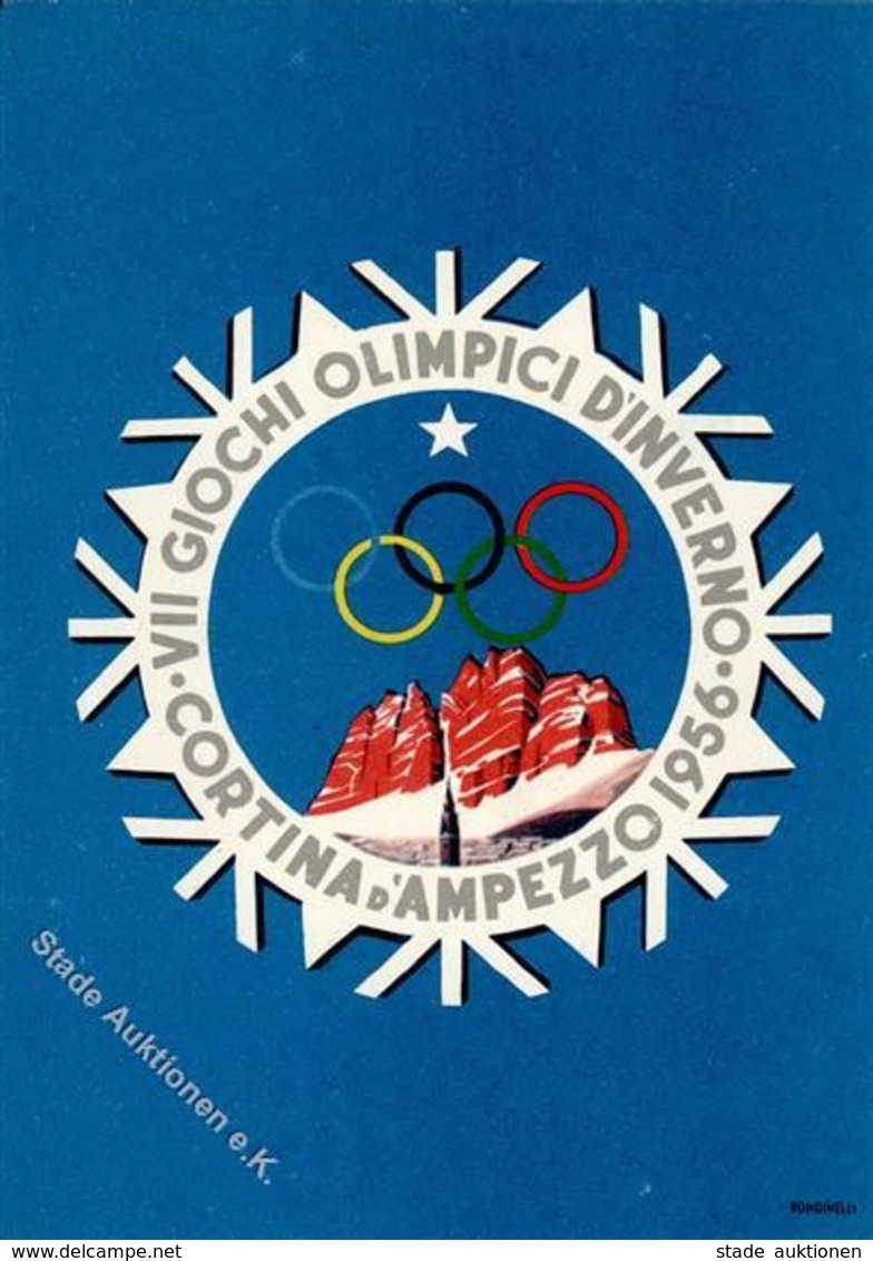 Olympiade Cortina D' Ampezzo 1956  Winterspiele I-II - Olympische Spiele