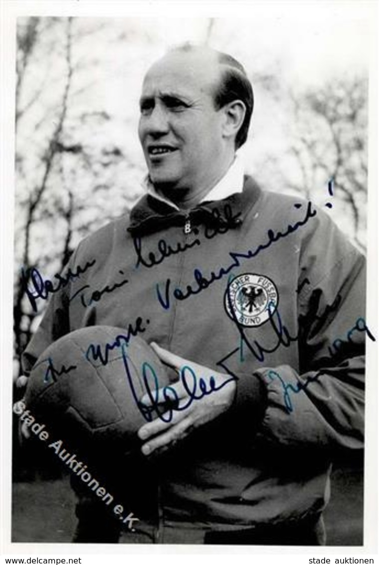 Fußball Schön, Helmut Mit Unterschrift 13 X 9 Cm FOTO KEINE AK I-II - Soccer