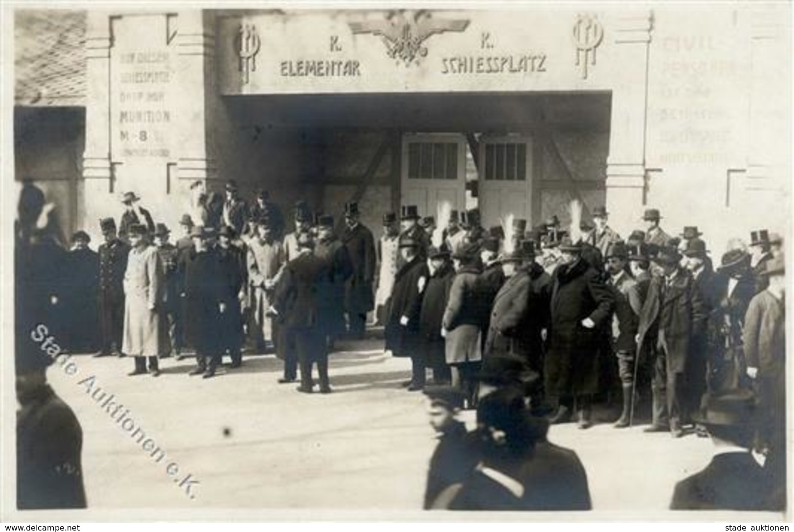 Schützen Schiessplatz Foto AK I-II - Tir (Armes)