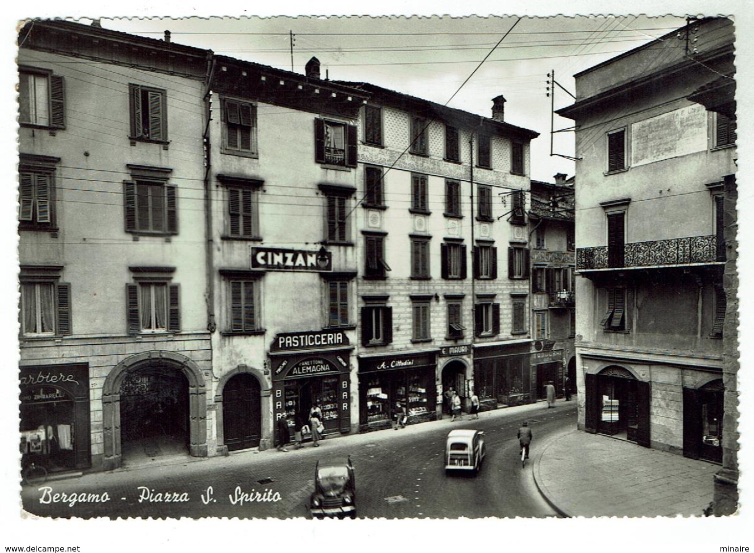 BERGAMO - Piazza S. Spirito - Bon état - Bergamo