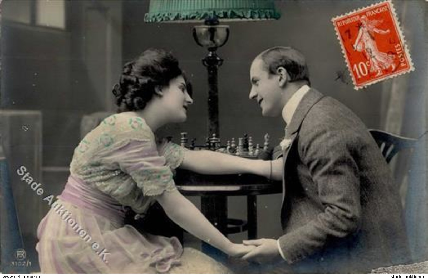 Schach Foto AK 1912 I-II - Schach