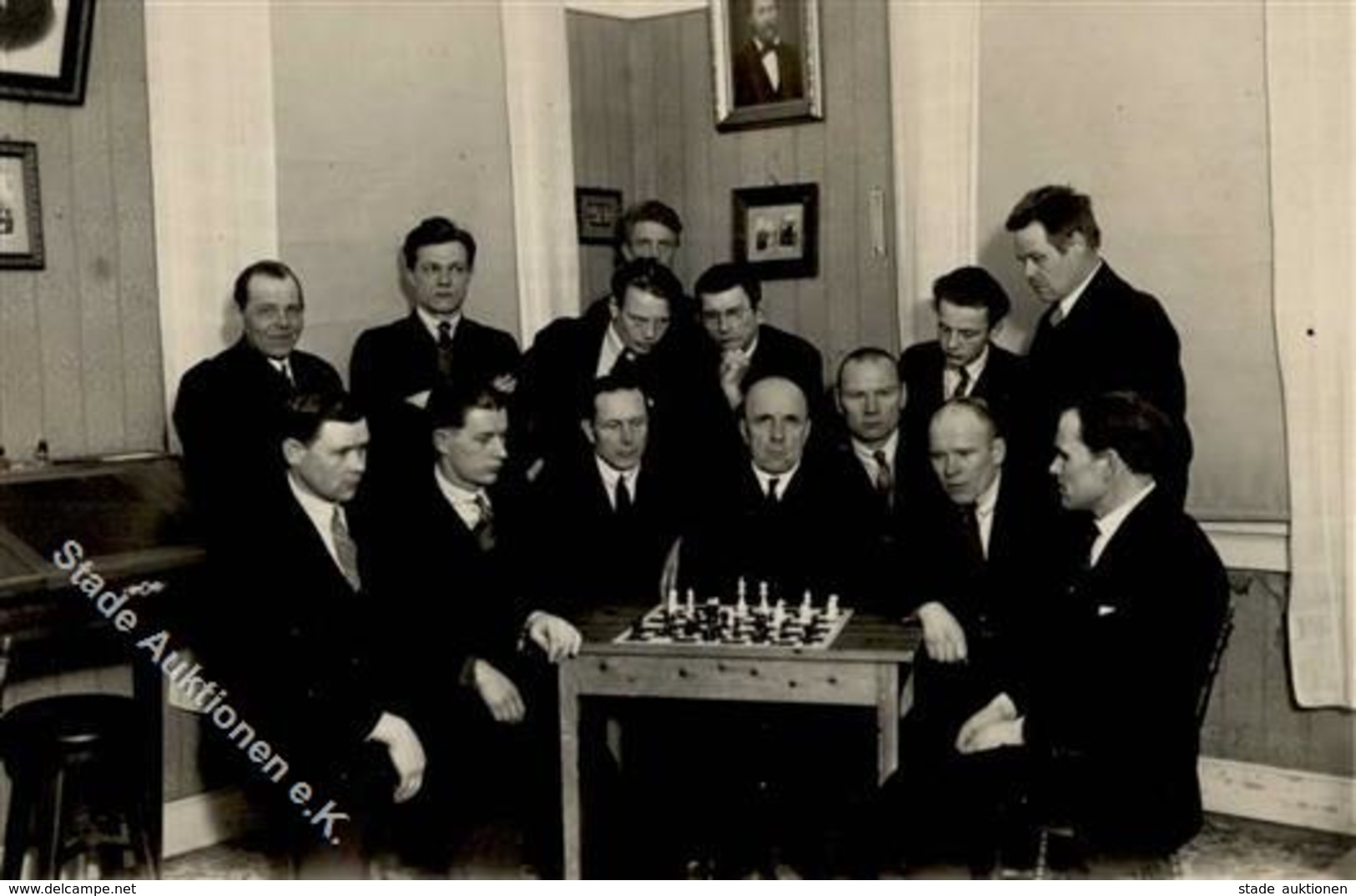 Schach Russische Föderation Foto AK I-II (keine Ak-Einteilung) - Schach