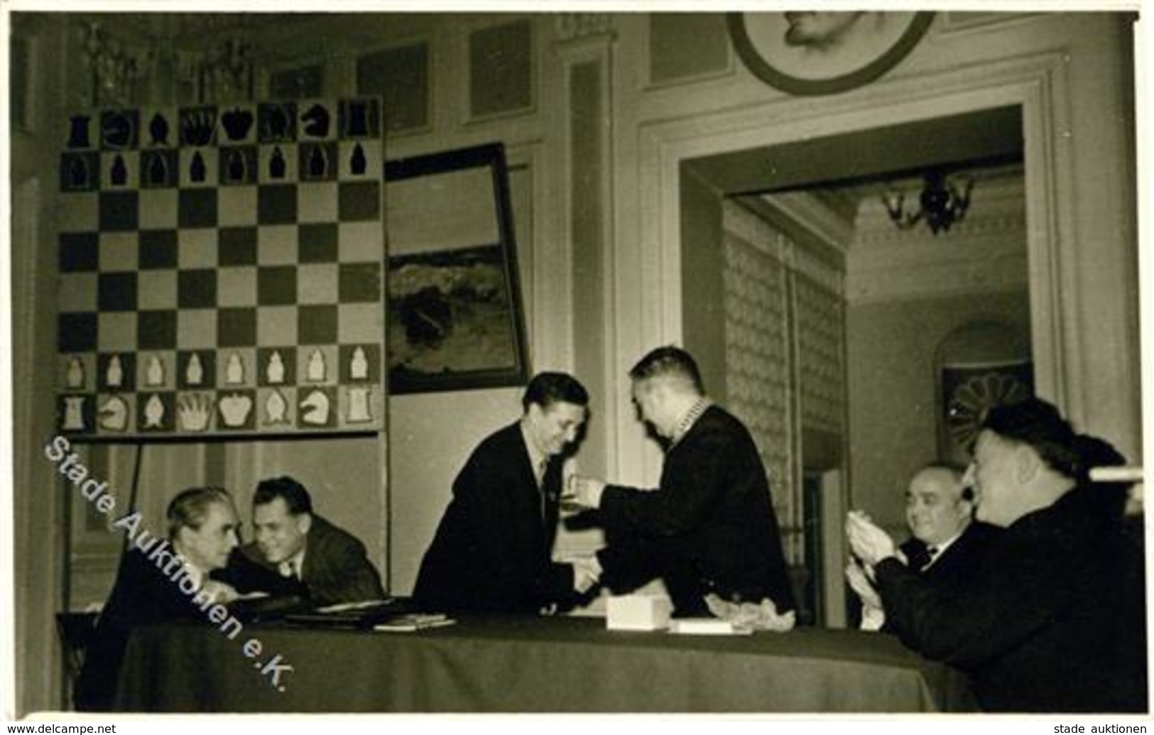 Schach Russische Föderation Foto AK I-II (keine Ak-Einteilung) - Schach