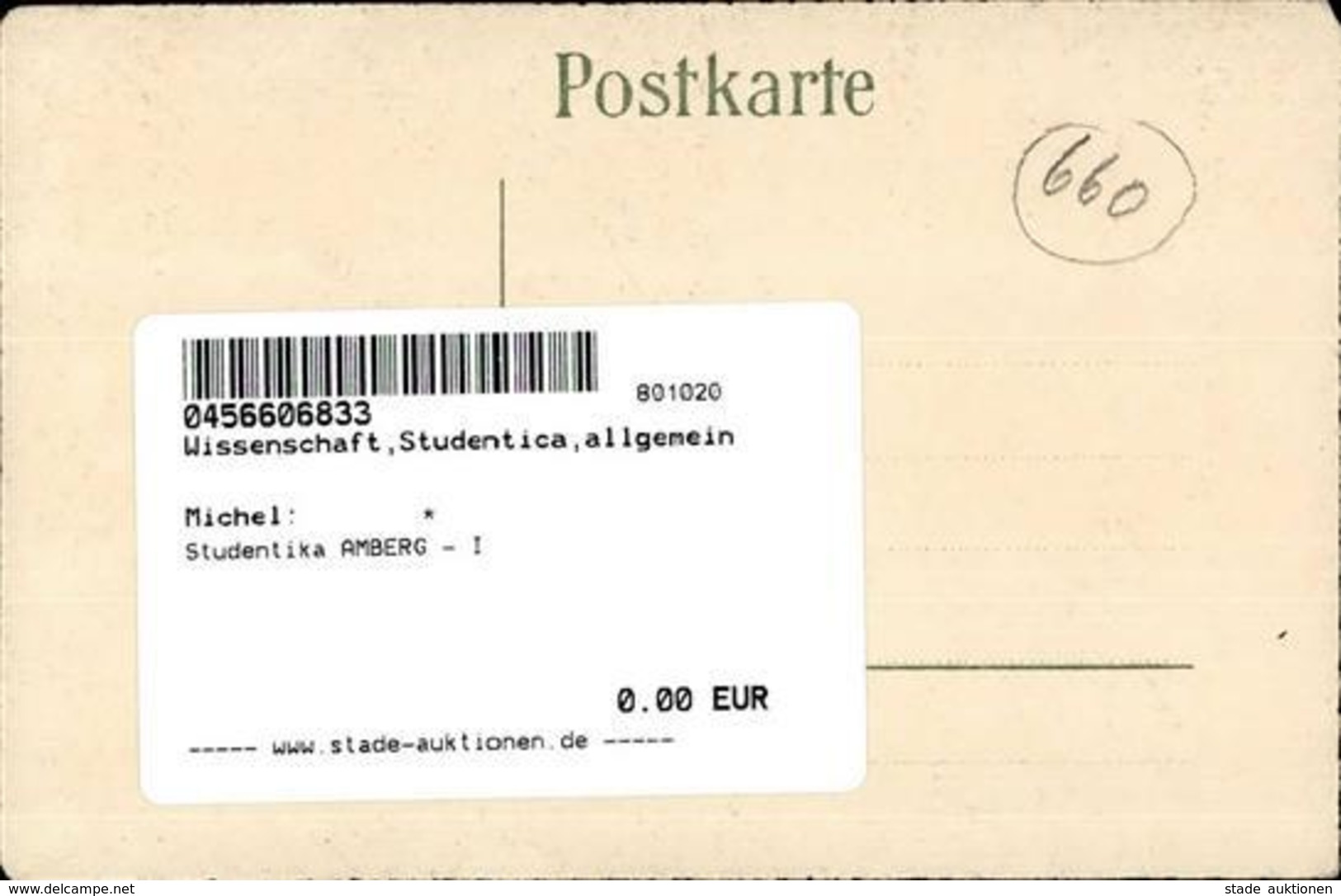 Studentika AMBERG - I - Other & Unclassified