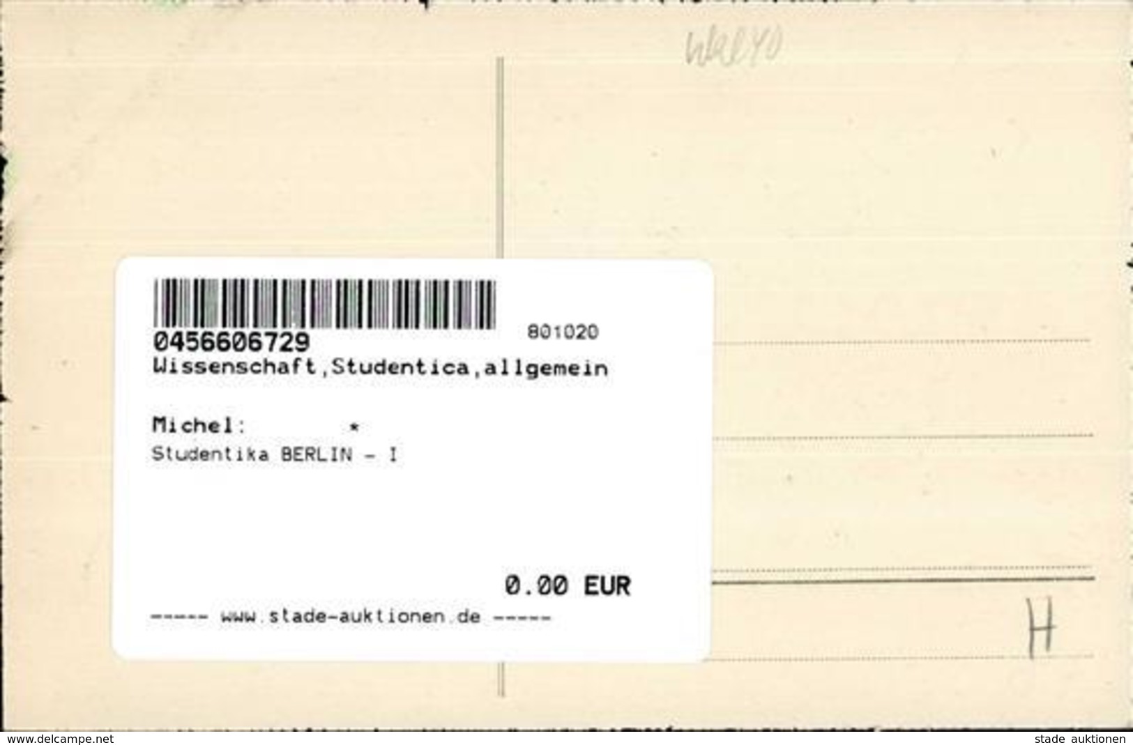 Studentika BERLIN - I - Other & Unclassified