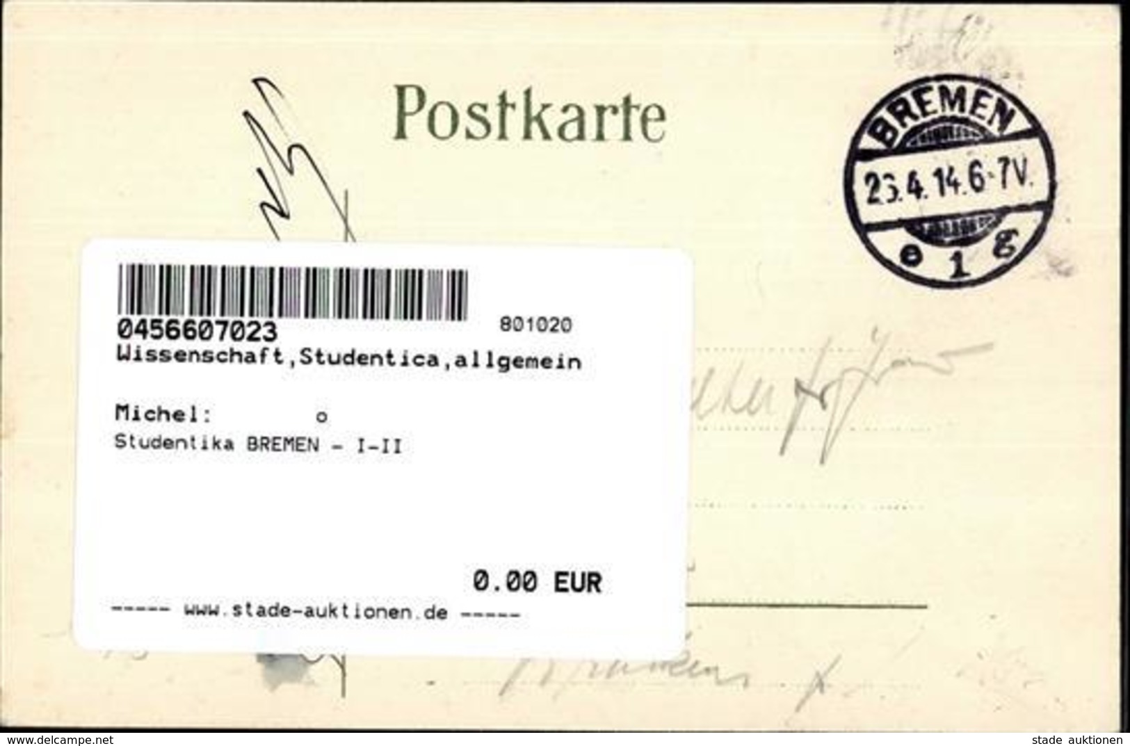 Studentika BREMEN - I-II - Other & Unclassified