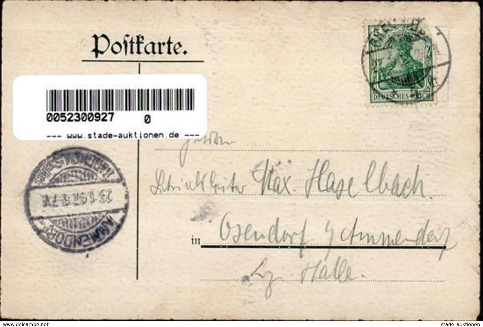 Studentika Chemnitz (O9000) Freiheit Ehre Vaterland 1907 I-II - Other & Unclassified