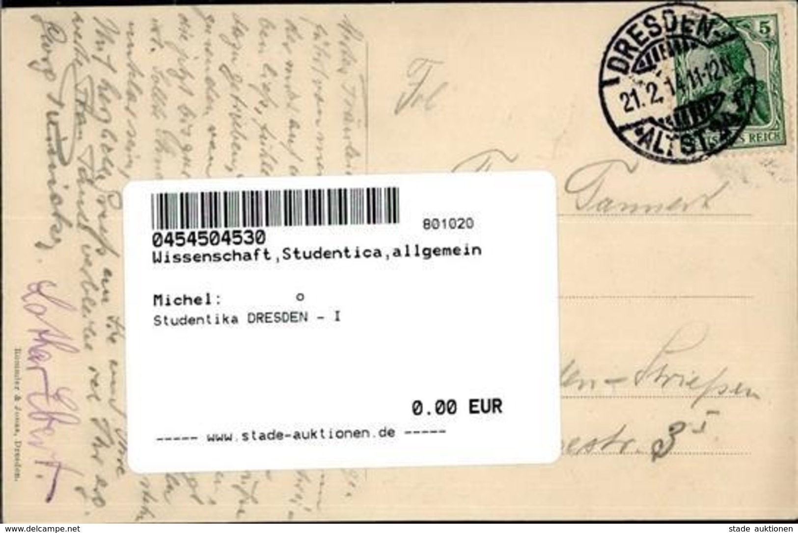 Studentika DRESDEN - I - Other & Unclassified