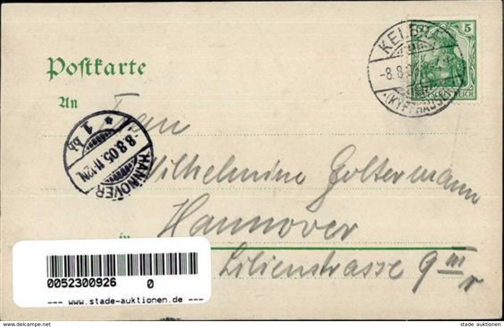 Studentika Halle (O4002) Verein Deutscher Studenten Sei's Panier 1905 I-II - Sonstige & Ohne Zuordnung