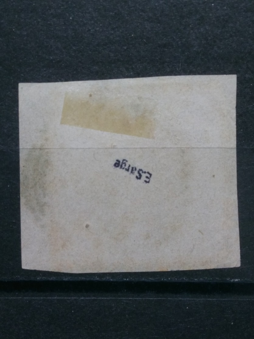 Altedeutschland Baden Mi-Nr. 11 B Zackenkranzstempel Briefstück Geprüft Selten - Sonstige & Ohne Zuordnung