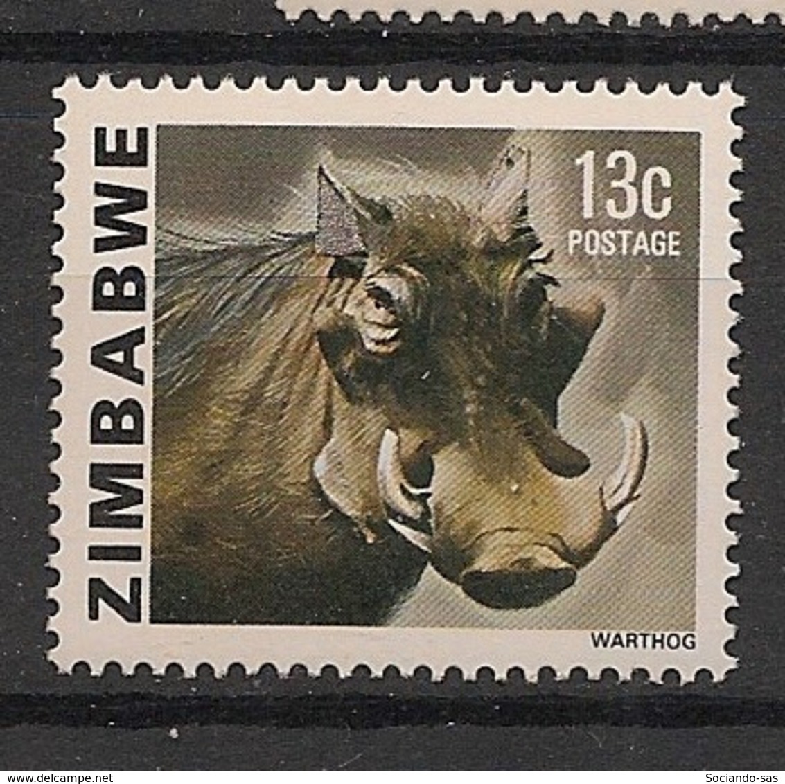 Zimbabwe - 1980 - N°Yv. 8 - Phacochère - Neuf Luxe ** / MNH / Postfrisch - Other & Unclassified