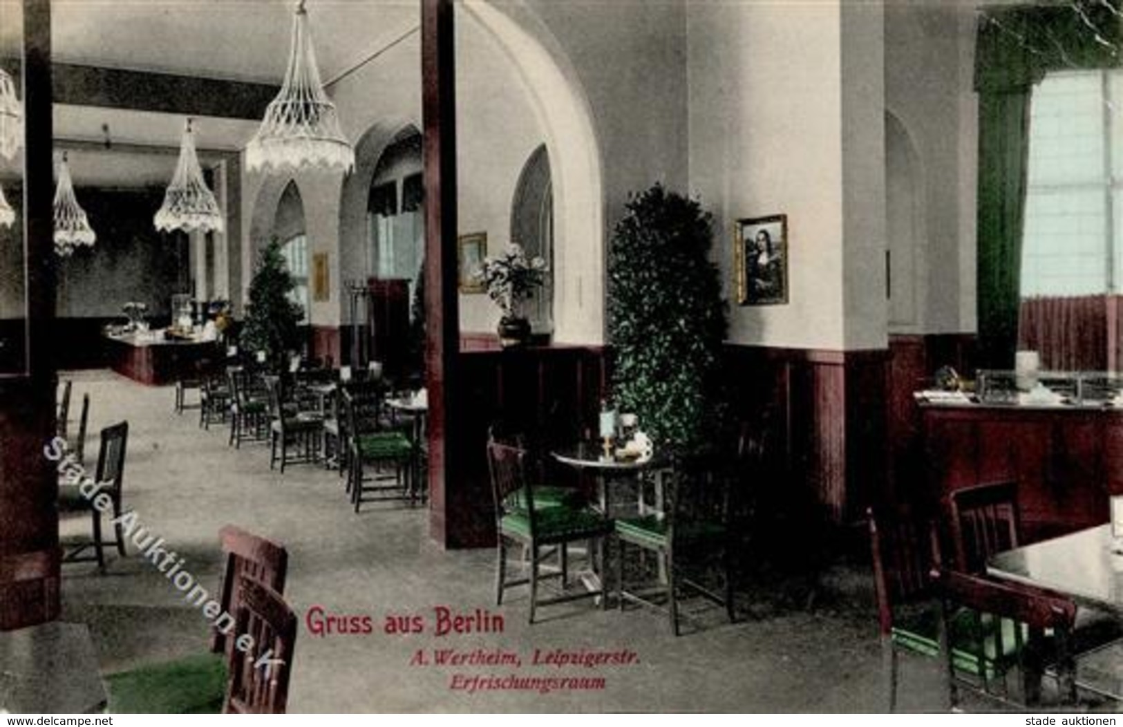 Berlin Mitte (1000) Gasthaus Wertheim II (Stauchung) - Kamerun