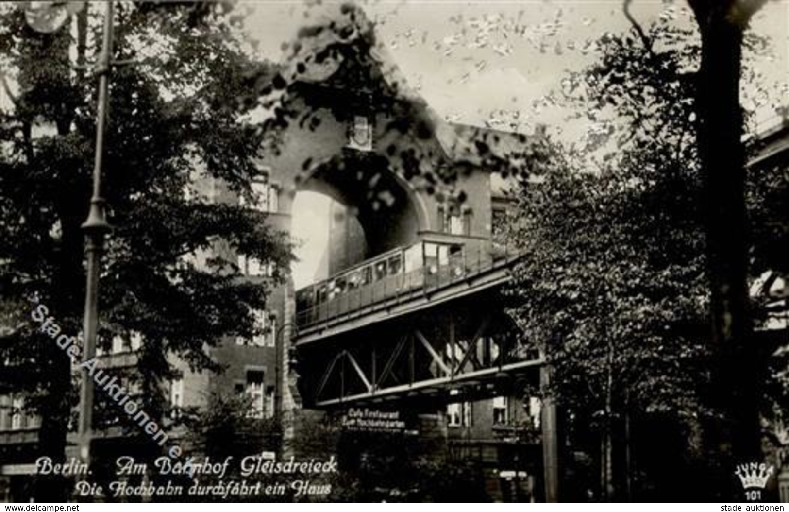 Kreuzberg (1000) Bahnhof Gleisdreieck Hochbahn  I-II - Cameroon