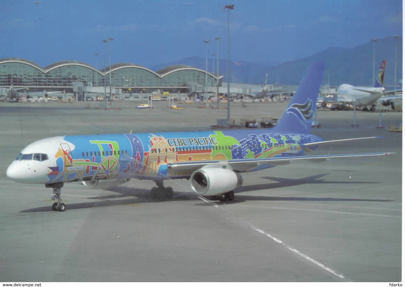 Cebu Pacific - Filippine B757-236 RP-C2714 At Hong Kong B.757 At Hong Kong Airport - 1946-....: Era Moderna