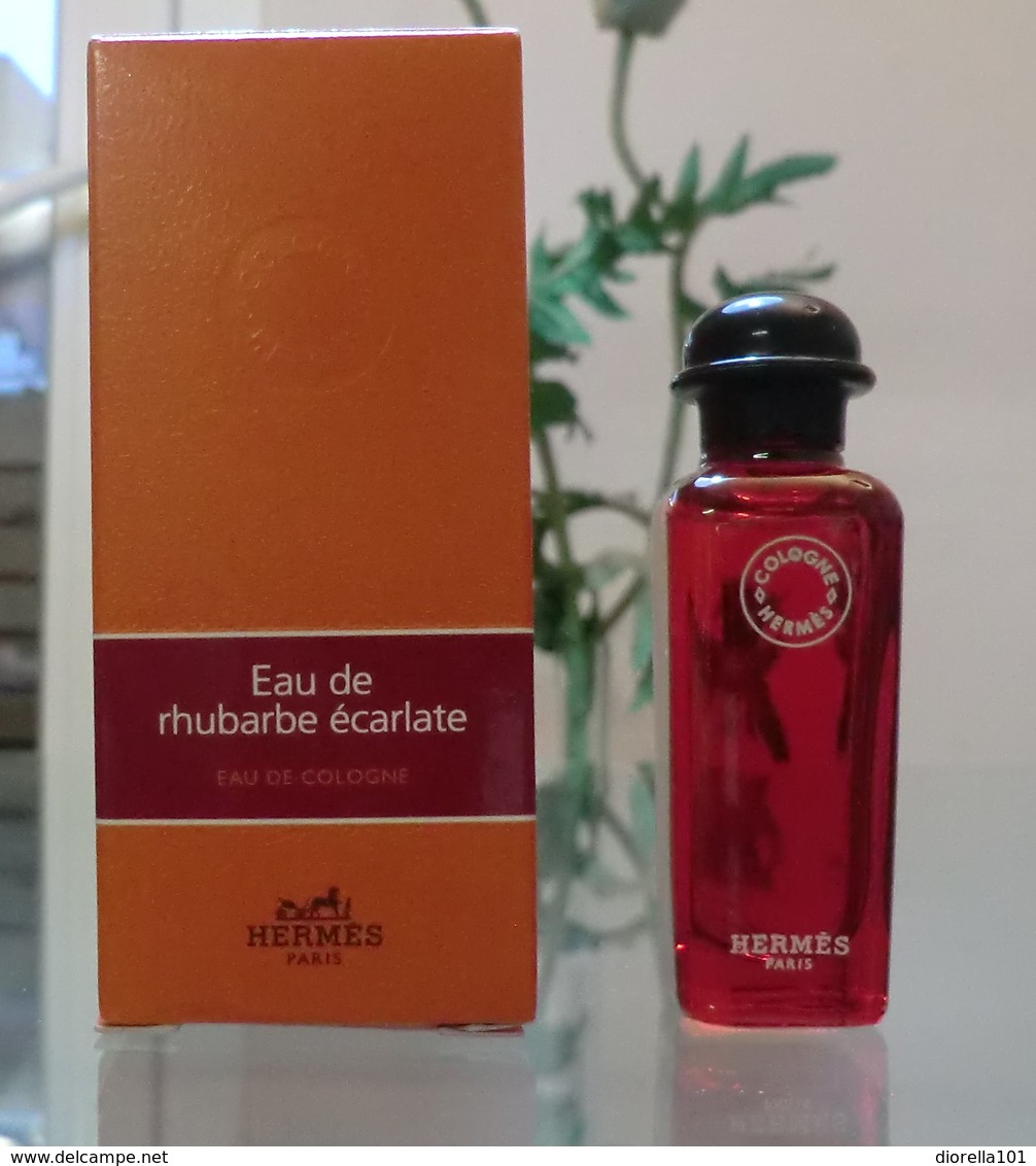 EAU DE RHUBARBE ECARLATE - EDC 7,5 ML De HERMES - Miniatures Femmes (avec Boite)