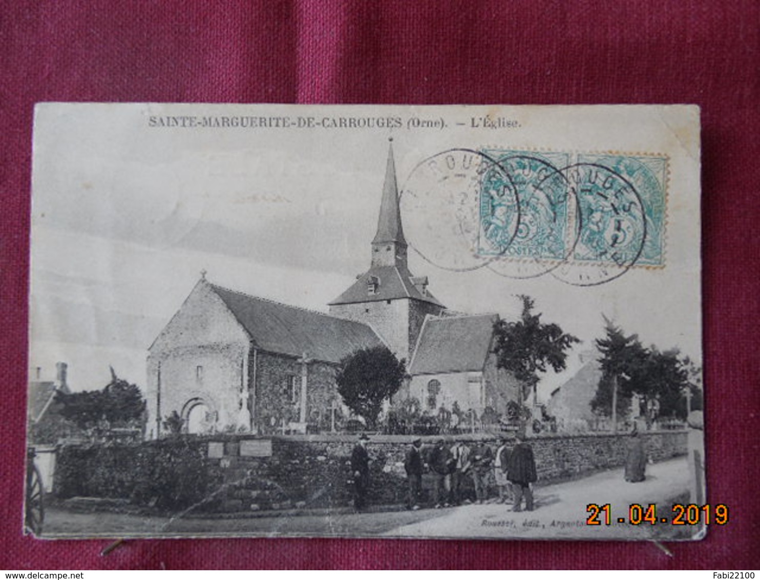 CPA - Sainte-Marguerite-de-Carrouges - L'Eglise - Autres & Non Classés