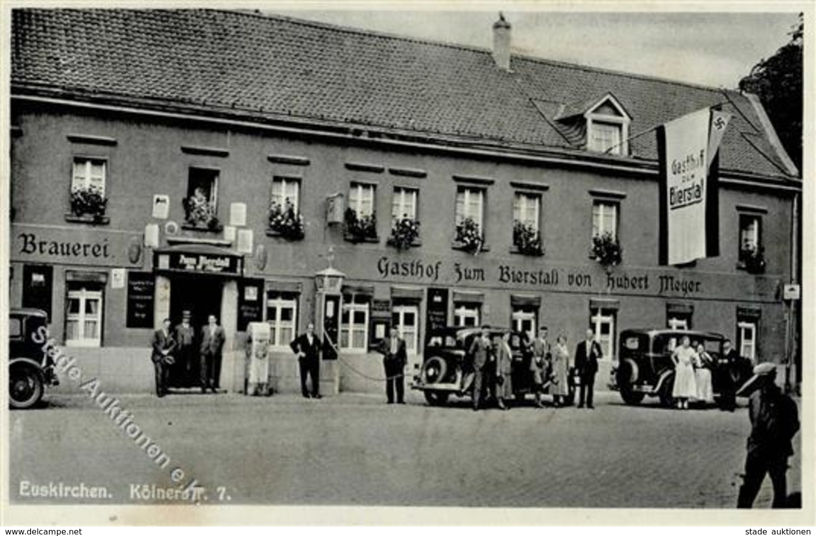 Euskirchen (5350) Brauerei Und Gasthaus Zu Bierstall Kölnerstrasse I- - Kamerun