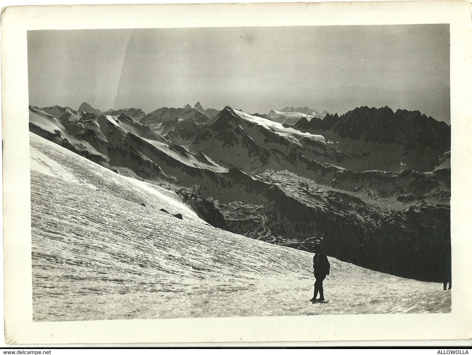 3394 " ALTA VALLE DI OLLOMONT-IL CERVINO SULLO SFONDO  " ORIGINALE - Luoghi