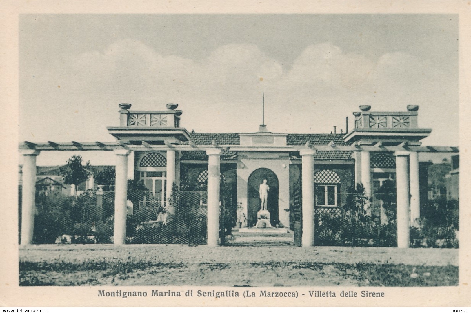 V.939.  MONTIGNANO MARINA Di SENIGALLIA (La Marzocca) - Villetta Delle Sirene - Senigallia