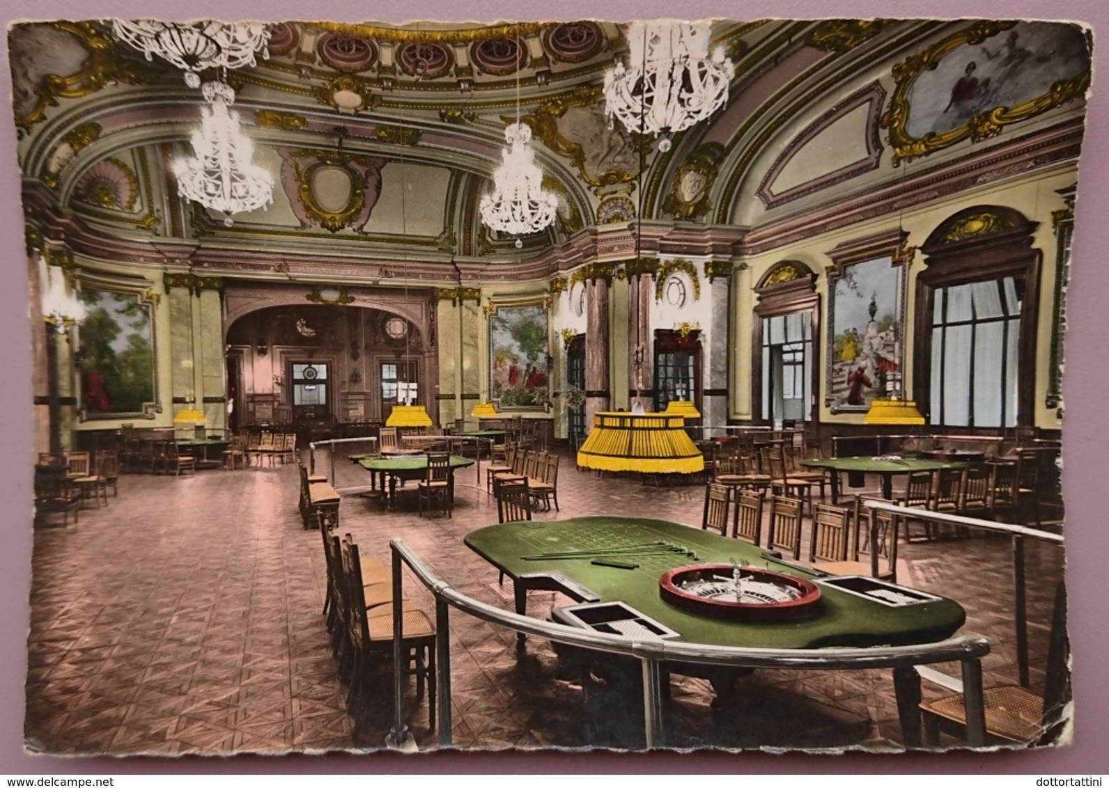 MONTE-CARLO - Le Casino - Salle De La Roulette - PRINCIPAUTE DE MONACO - Vg - Casinò