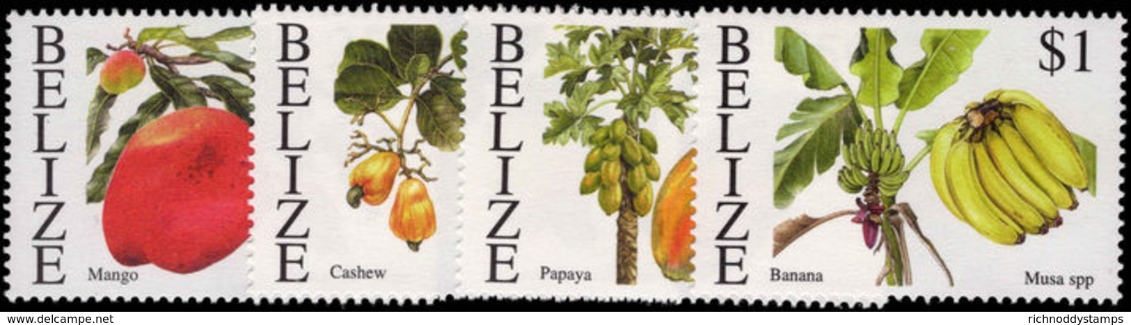 Belize 2000 Fruits Unmounted Mint. - Belize (1973-...)