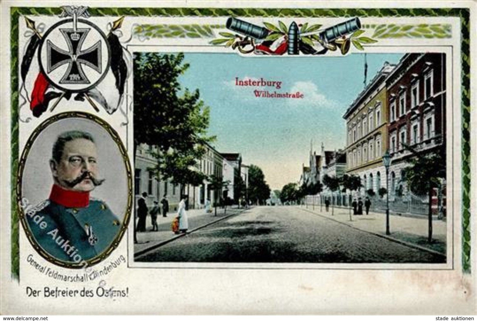 Insterburg Russische Föderation Wilhelmstrasse 1917 I-II - Kameroen