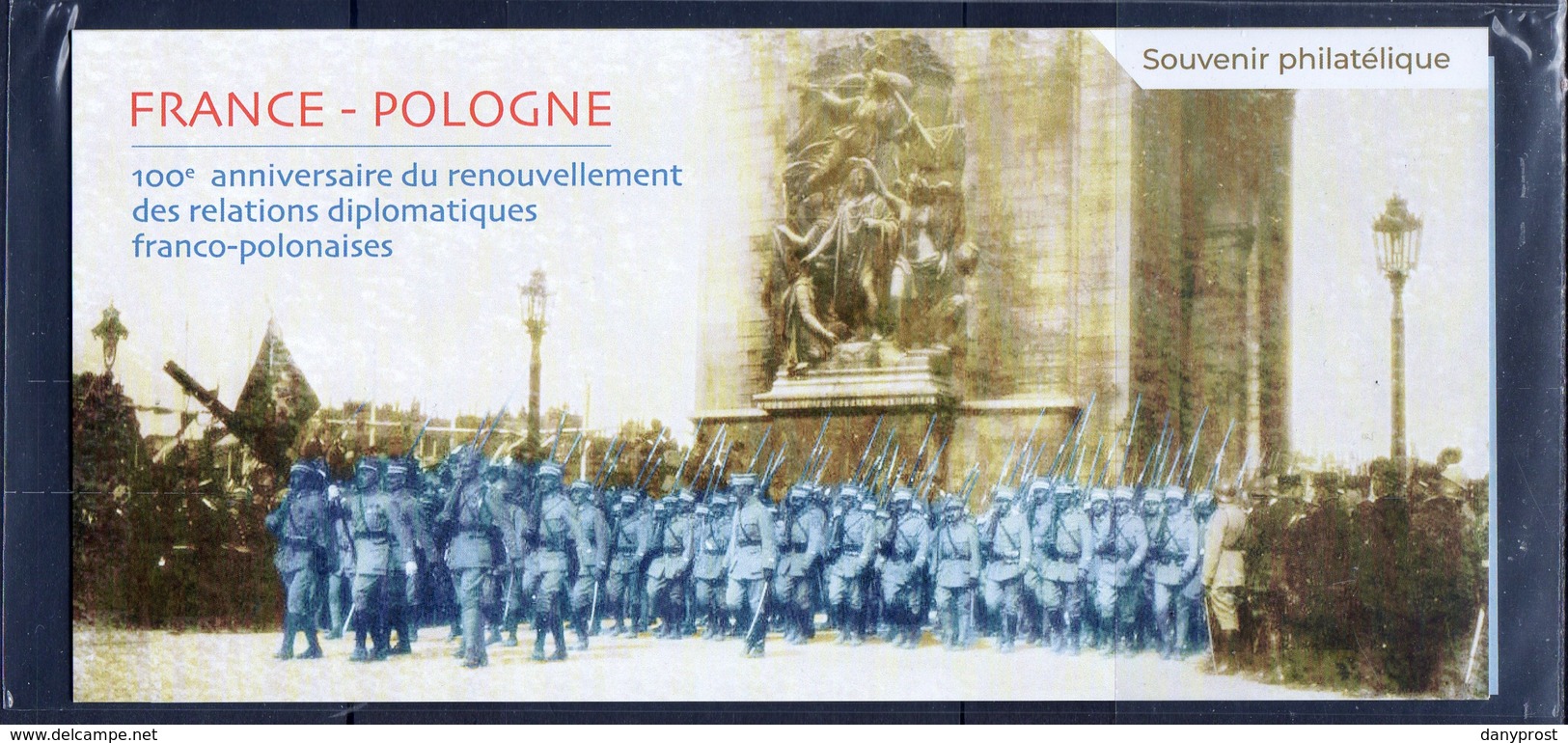 2019 / BLOC SOUVENIR " FRANCE-POLOGNE " / Sous Blister NEUF SUPERBE - Blocs Souvenir