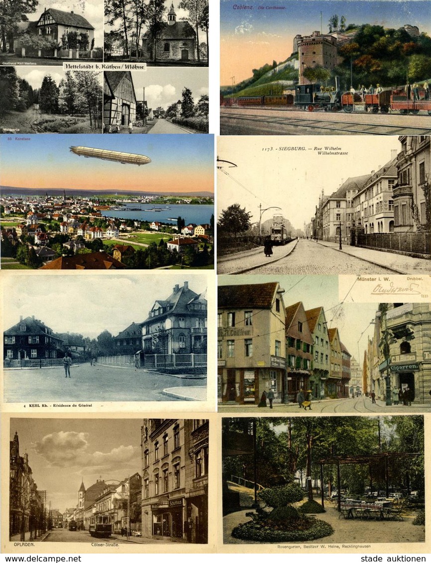 Deutschland Partie über 200 Ansichtskarten Ab 1900 Bis 60'er Jahre Dabei Auch Bessere Karten I-II - Kamerun