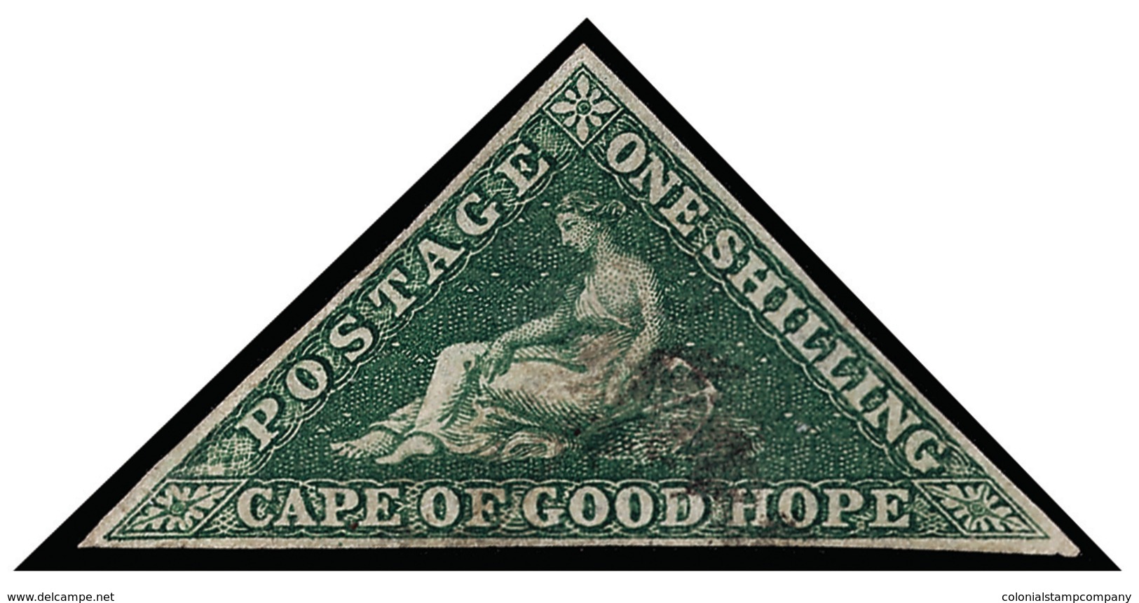 O Cape Of Good Hope - Lot No.318 - Cape Of Good Hope (1853-1904)