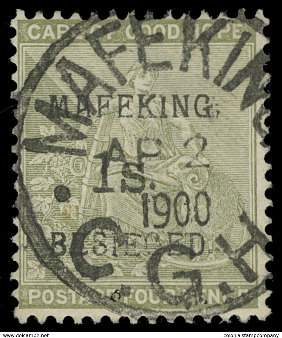 O Cape Of Good Hope / Mafeking - Lot No.327 - Cap De Bonne Espérance (1853-1904)