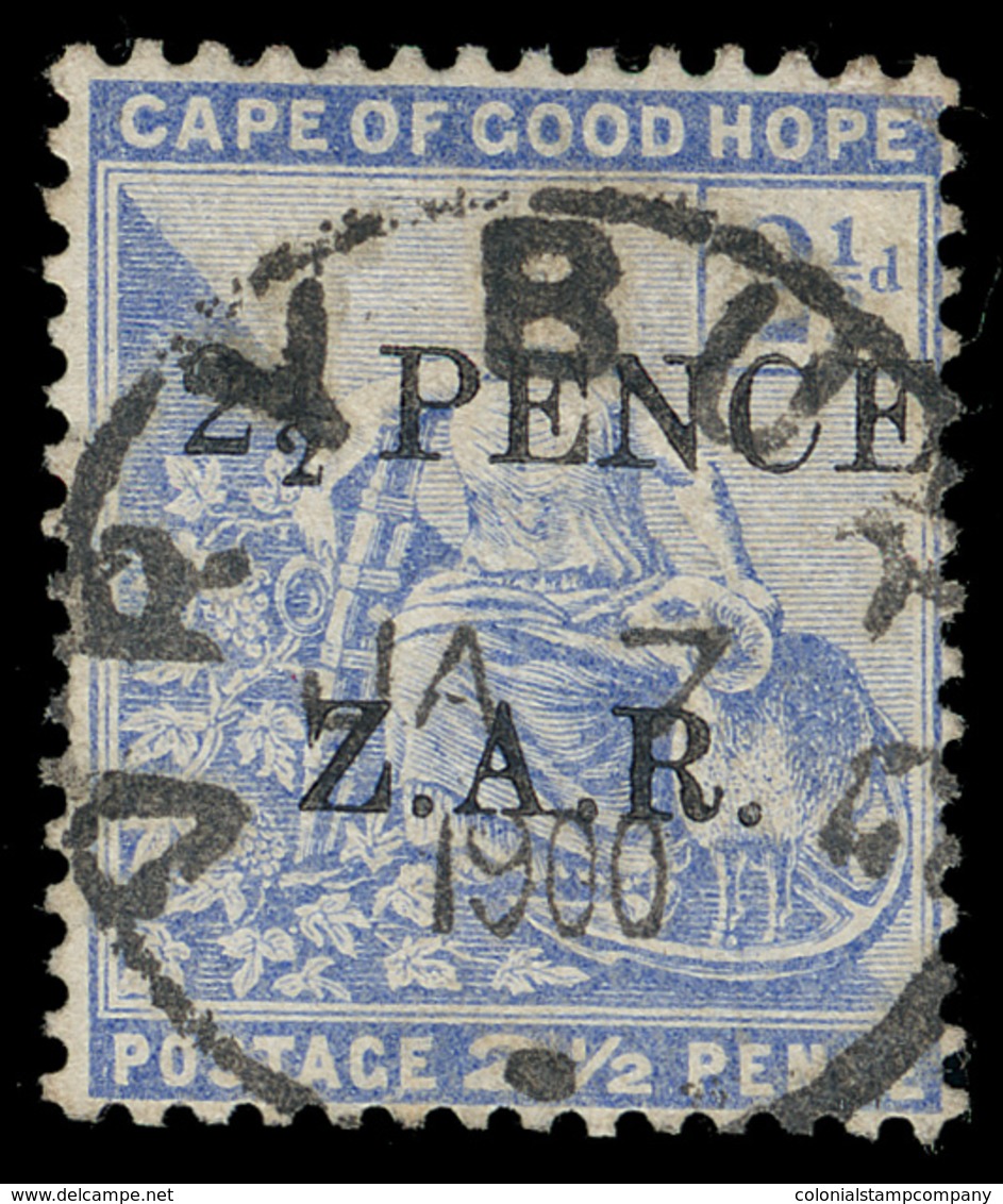 O Cape Of Good Hope / Vryburg - Lot No.332 - Cap De Bonne Espérance (1853-1904)