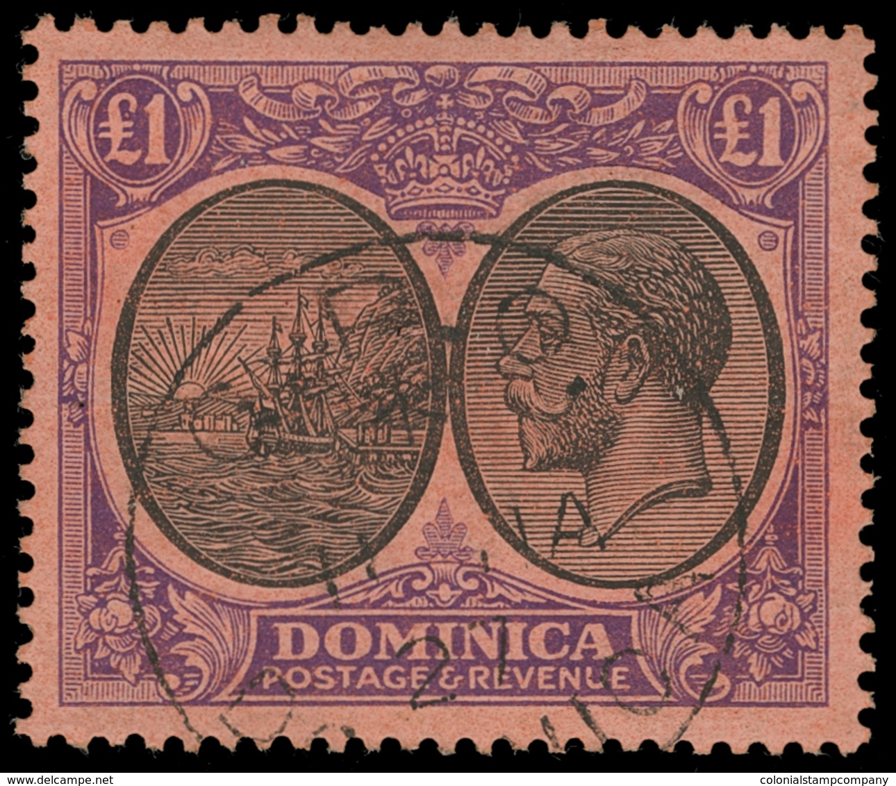 O Dominica - Lot No.407 - Dominique (...-1978)