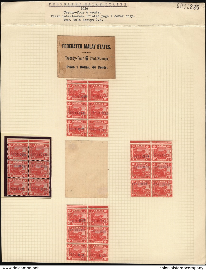 S/[+] Malaya (Federated States) - Lot No.646 - Timbres-taxe