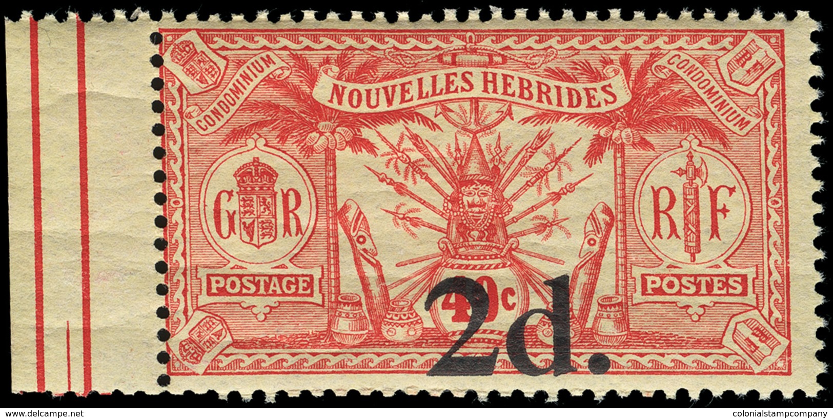 ** New Hebrides - Lot No.758 - Other & Unclassified