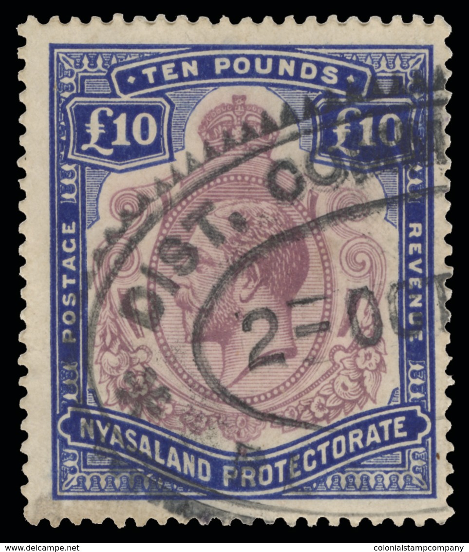 O Nyasaland Protectorate - Lot No.861 - Nyassaland (1907-1953)