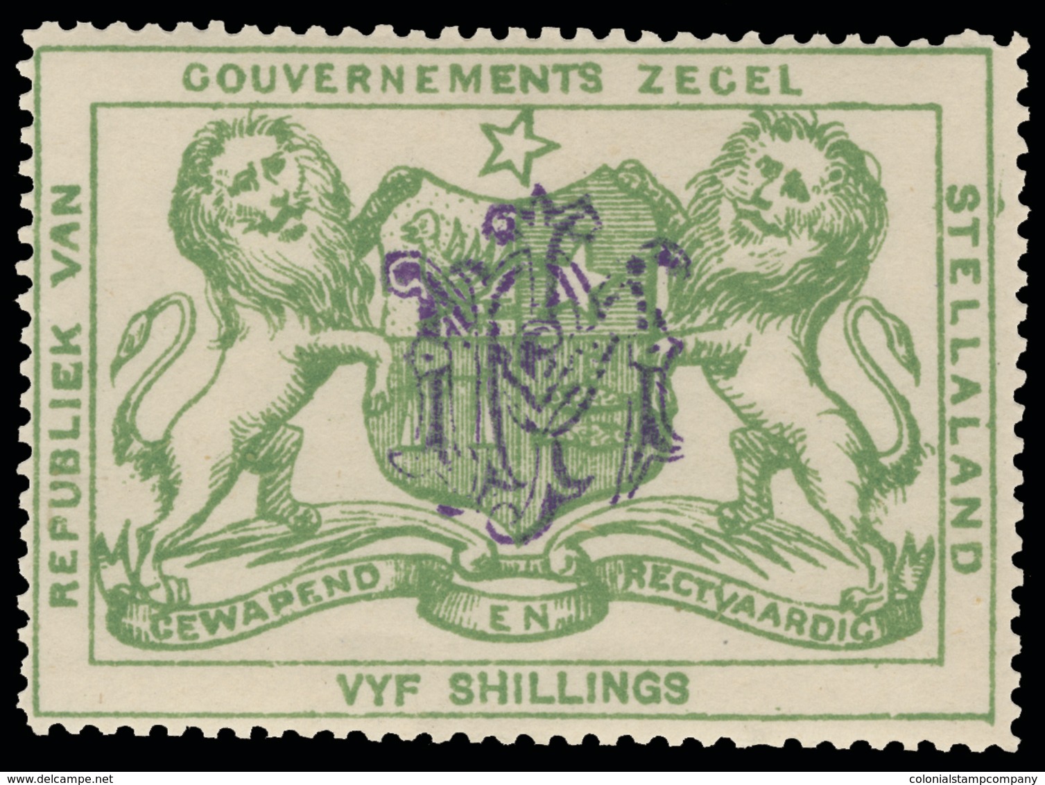 * Stellaland - Lot No.1031 - 1882-1885 Stellaland