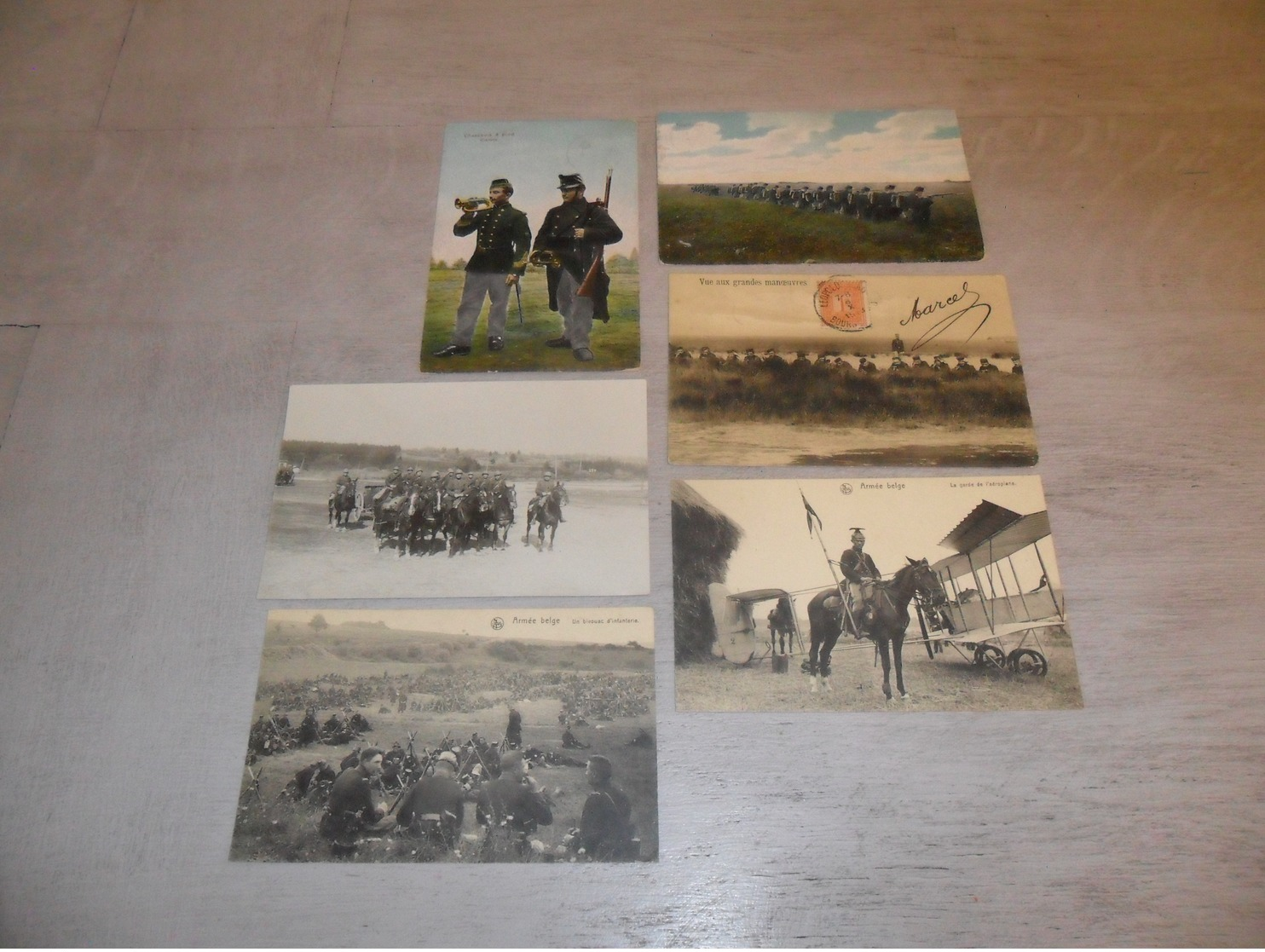 Beau Lot De 15 Cartes Postales De L' Armée Belge Soldats Soldat  Mooi Lot Van 15 Postkaarten Leger Soldaten Soldaat - 5 - 99 Cartes