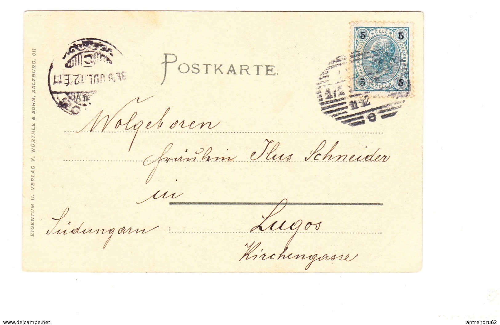 POSTCARD-AUSTRIA-WIEN-SEE-SCAN - Vienna Center