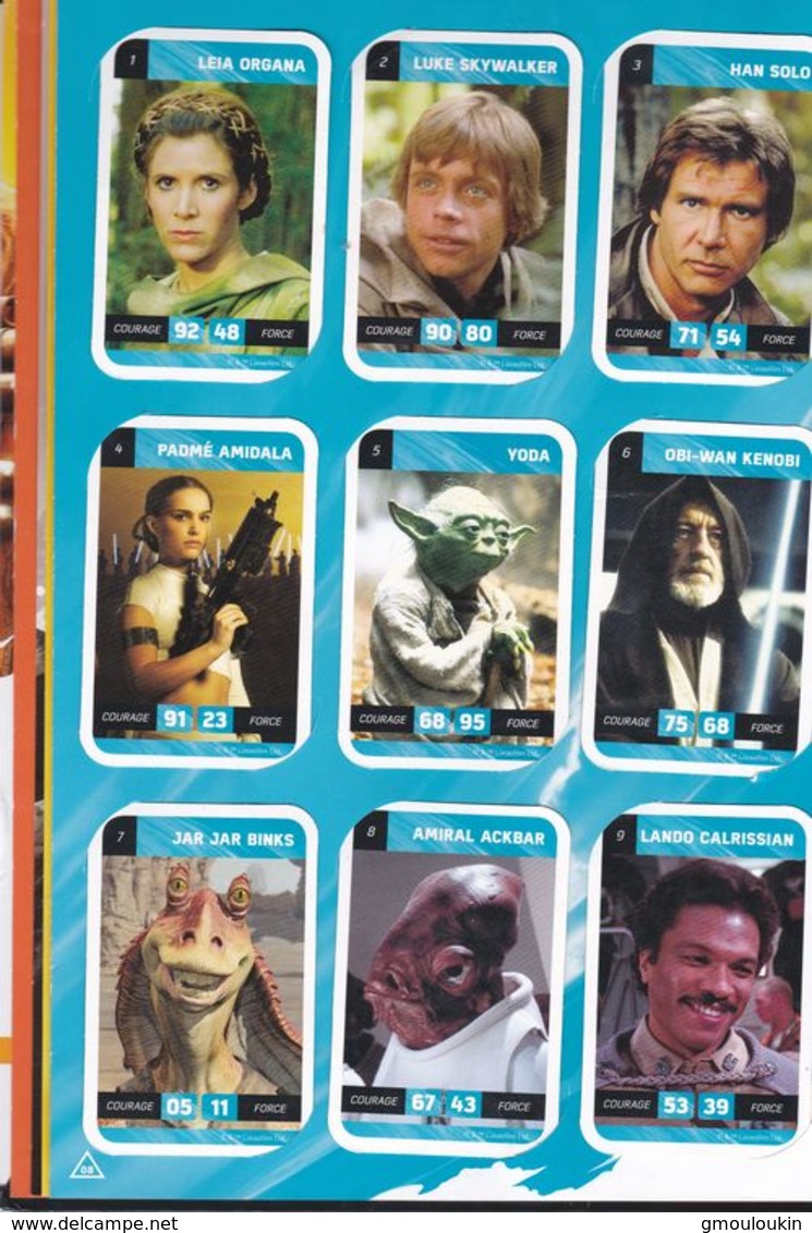 Star Wars - Album Collector Cartes De Collection - E.Leclerc - Jeu - Andere & Zonder Classificatie