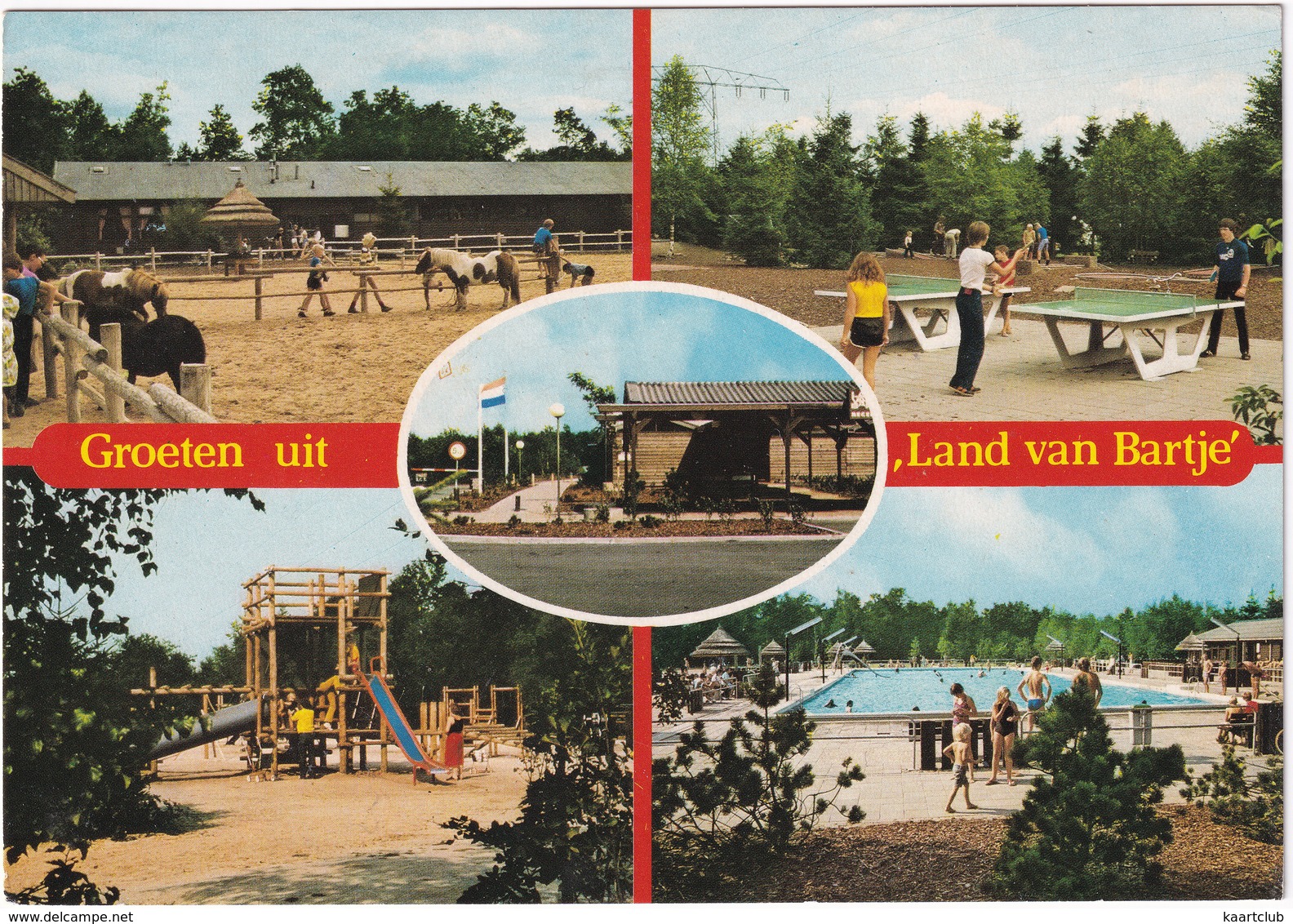 Ees (Borger) - Vakantiedorp 'Land Van Bartje' - TAFELTENNIS / TABLE-TENNIS / TISCH-TENNIS - (Holland) - Table Tennis