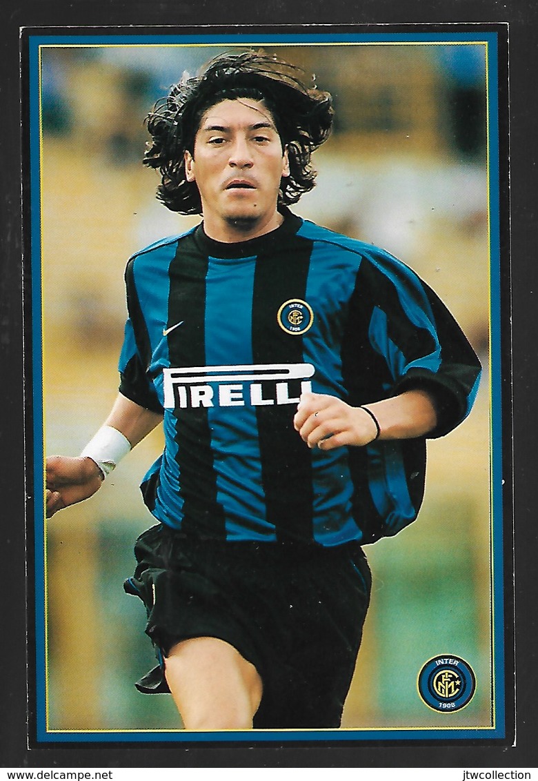 Inter - Zamorano - Non Viaggiata - Fussball