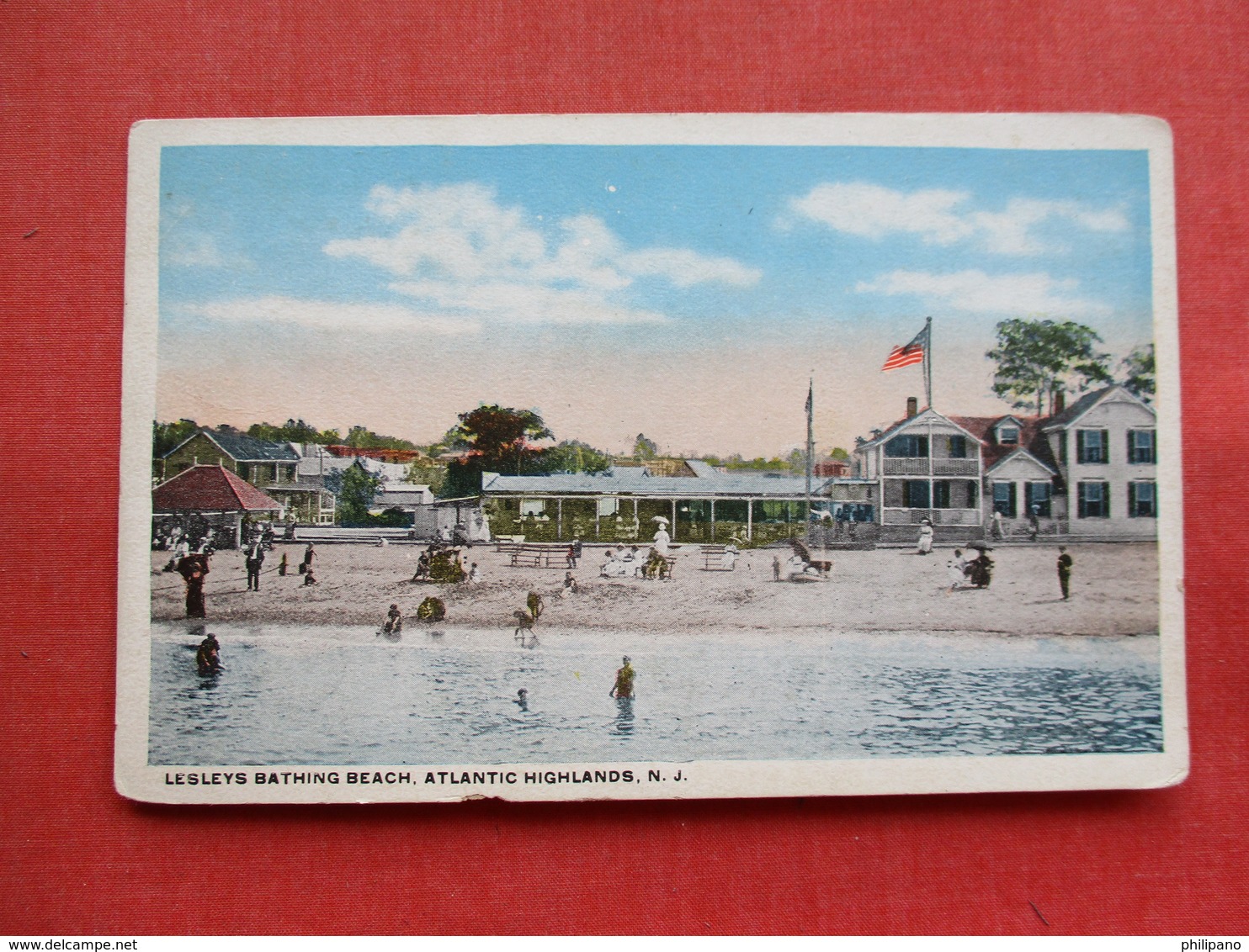 Lesleys Bathing Beach  Atlantic Highlands  NJ ----ref 3301 - Other & Unclassified