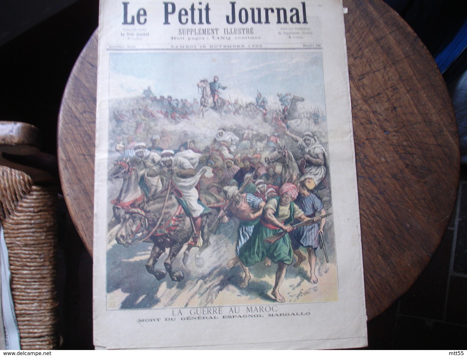 189mort General Espagnol Margallo Maroc Et Mireille Le Petit Journal Illustre - 1850 - 1899