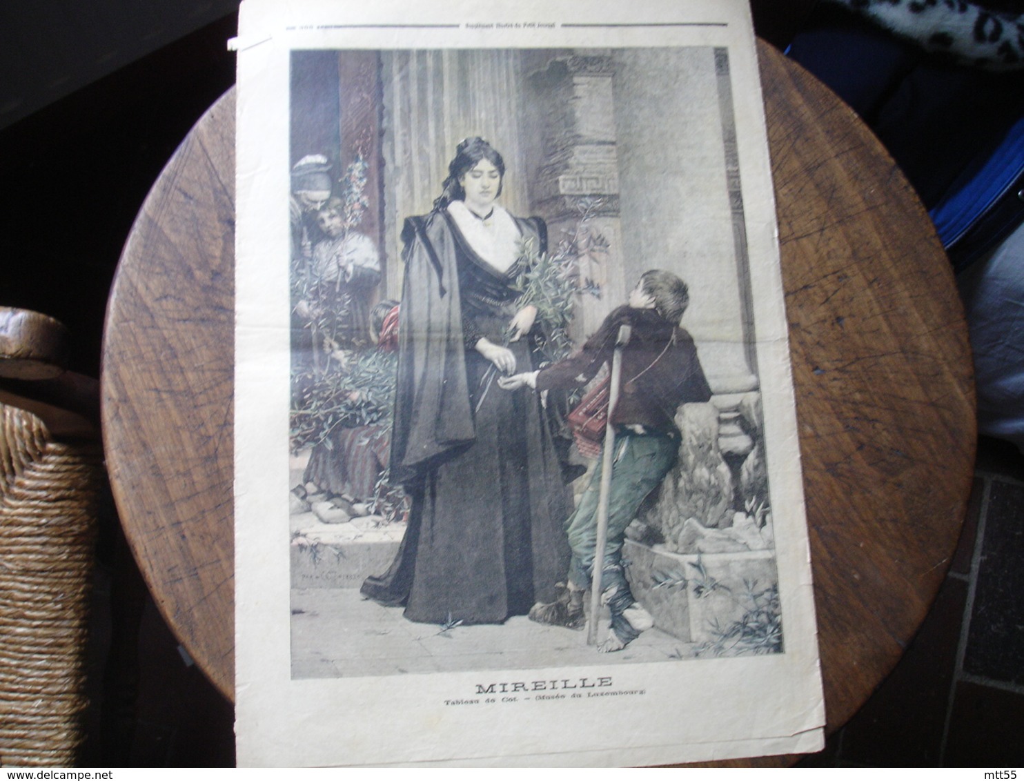 189mort General Espagnol Margallo Maroc Et Mireille Le Petit Journal Illustre - 1850 - 1899