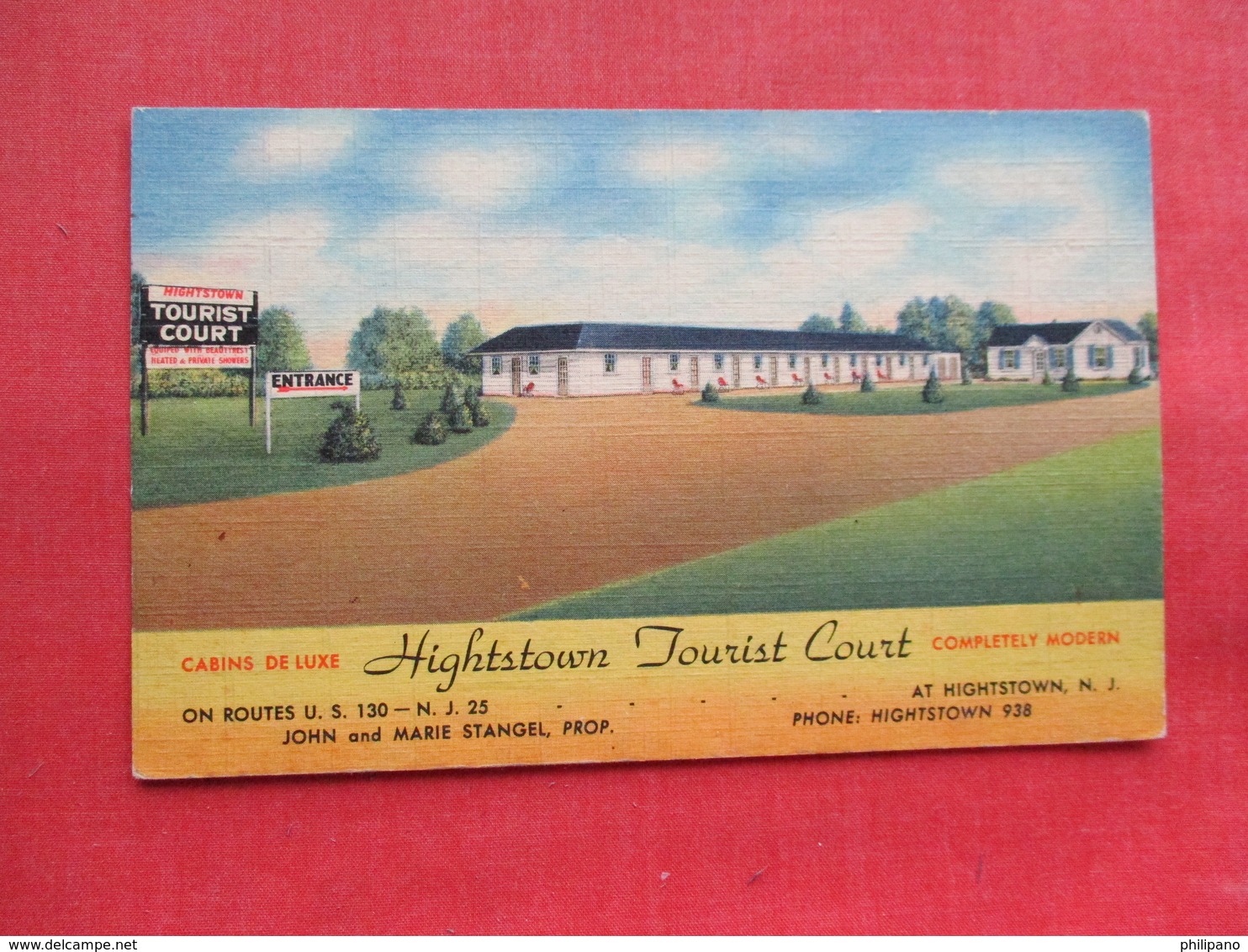 Hightstown Tourist Court    Hightstown   NJ ----ref 3301 - Other & Unclassified