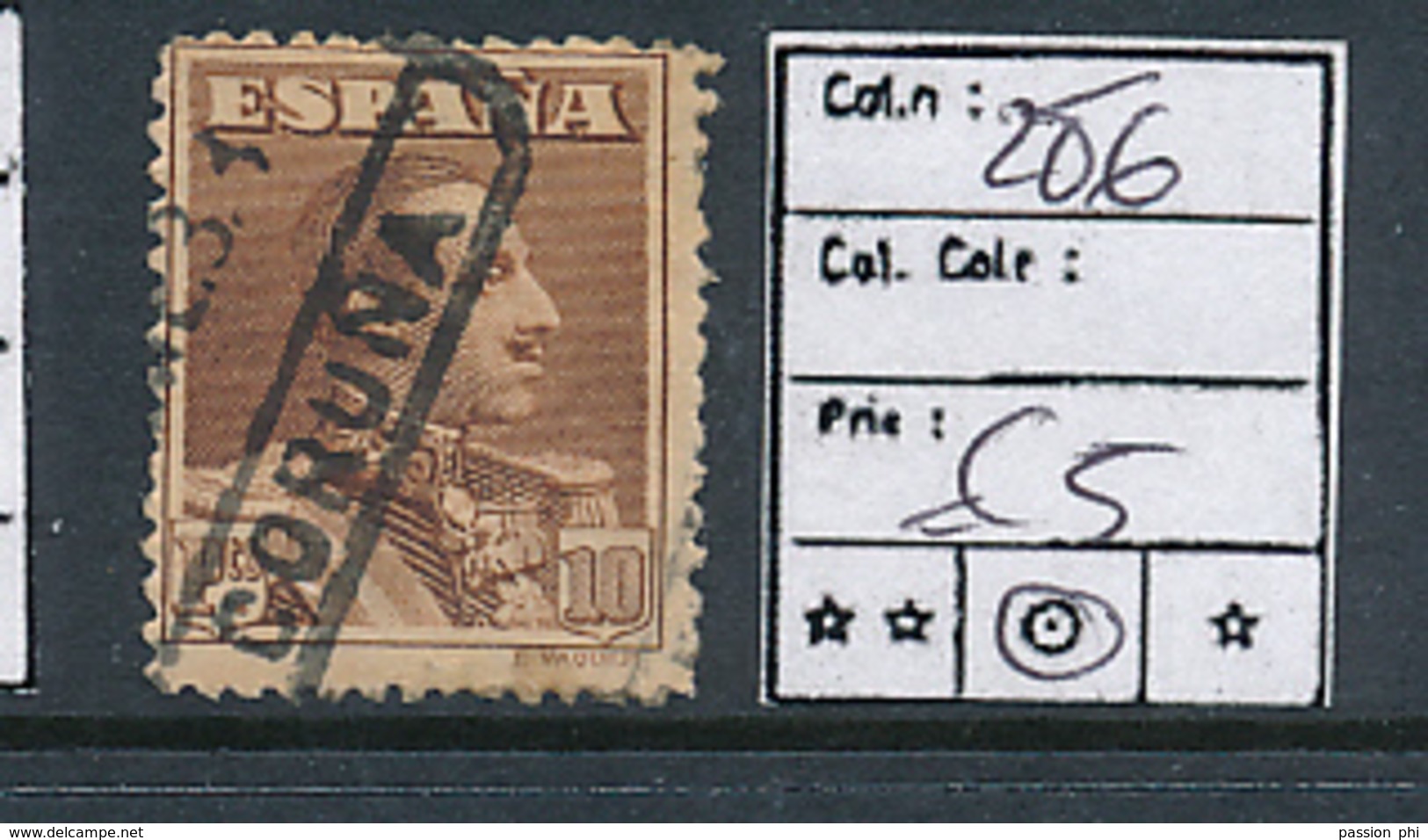 SPAIN YVERT 286 USED - Used Stamps